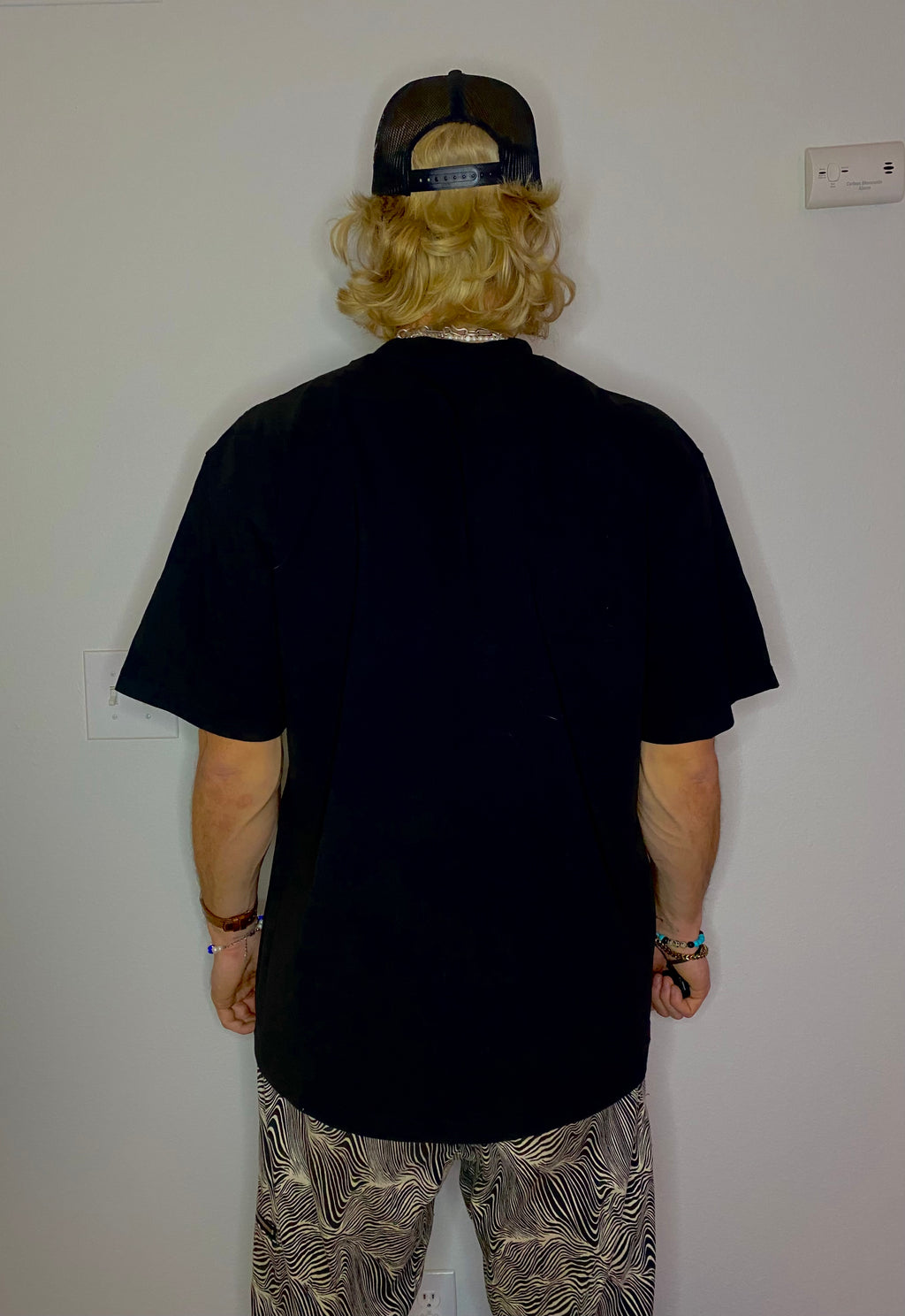 GARMENT DYE TEE - "BOX LOGO"