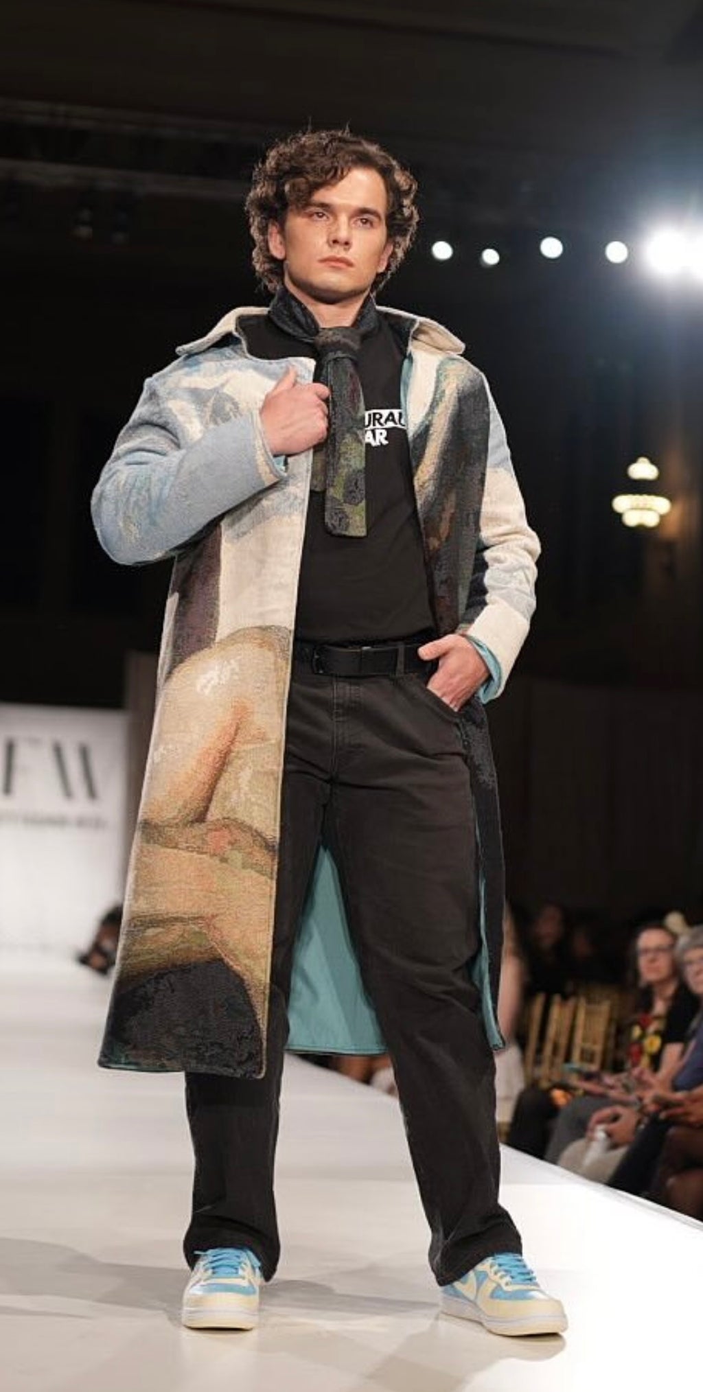 "FALLEN ANGEL" TRENCHCOAT