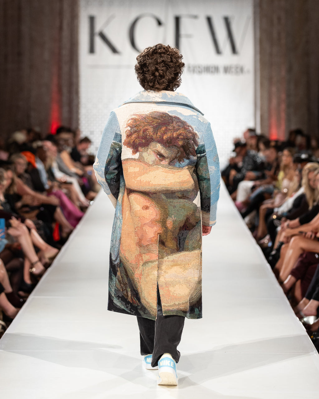 "FALLEN ANGEL" TRENCHCOAT