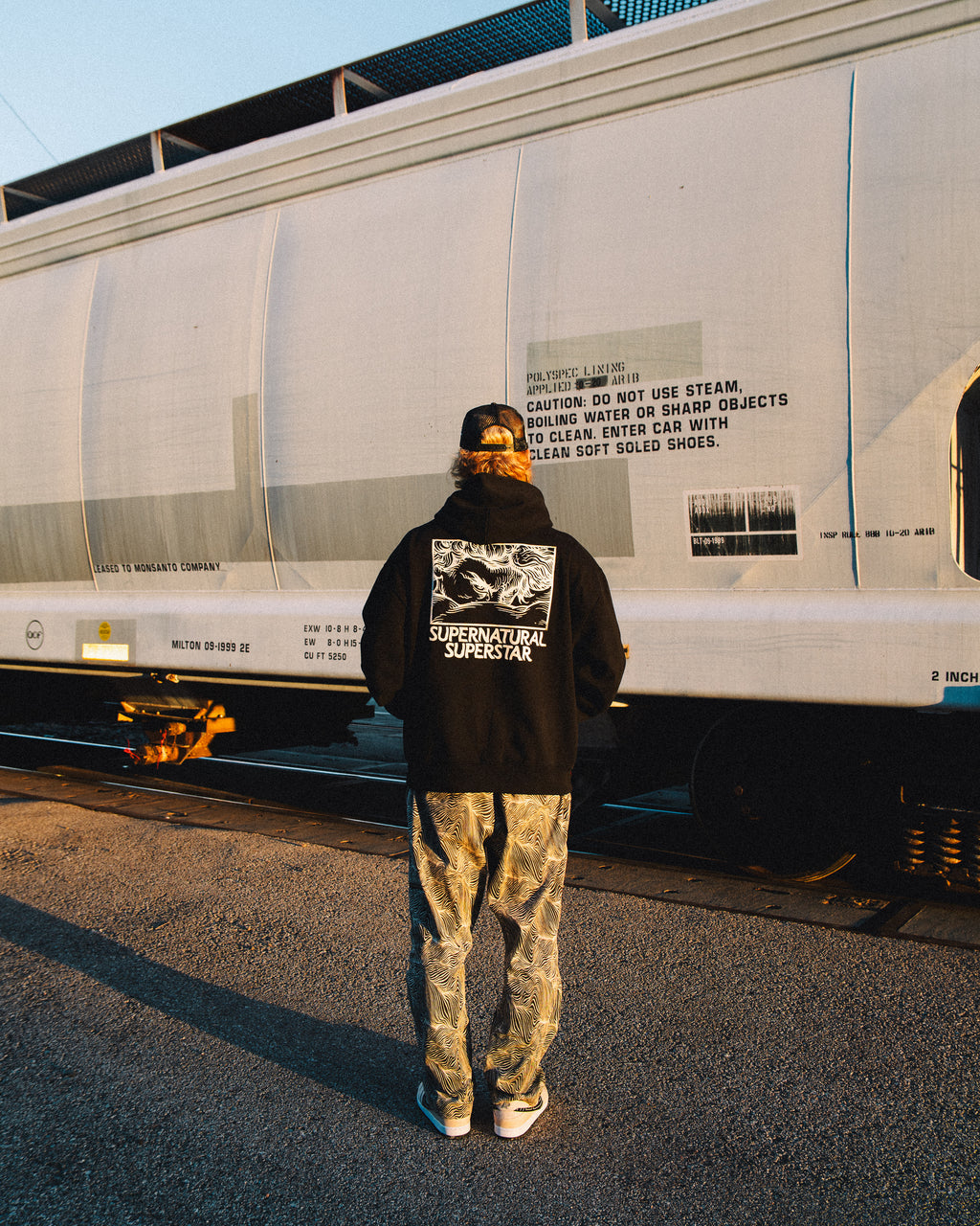 HEAVYWEIGHT GARMENT DYE HOODIE - "STOIC"