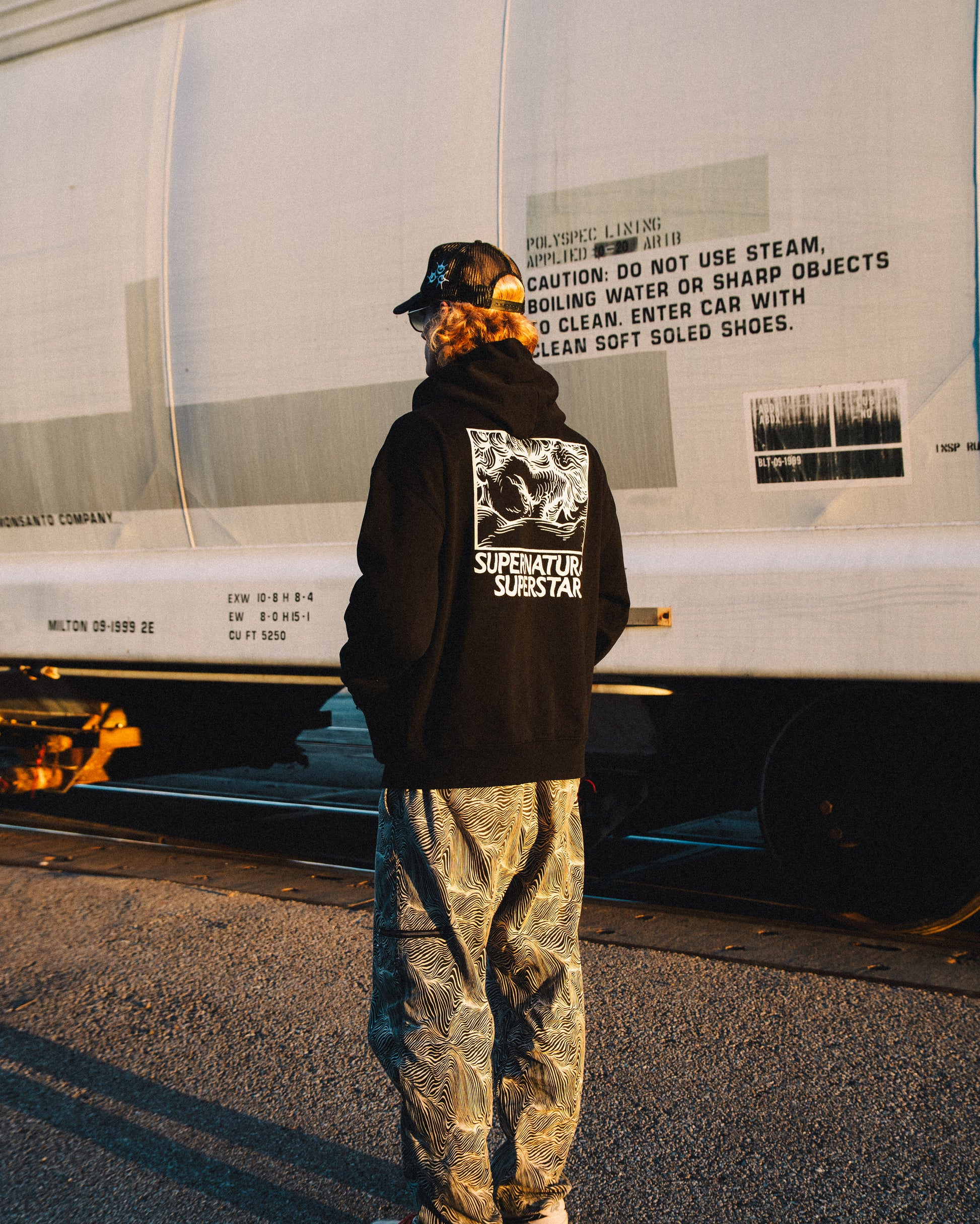 HEAVYWEIGHT GARMENT DYE HOODIE - "STOIC"