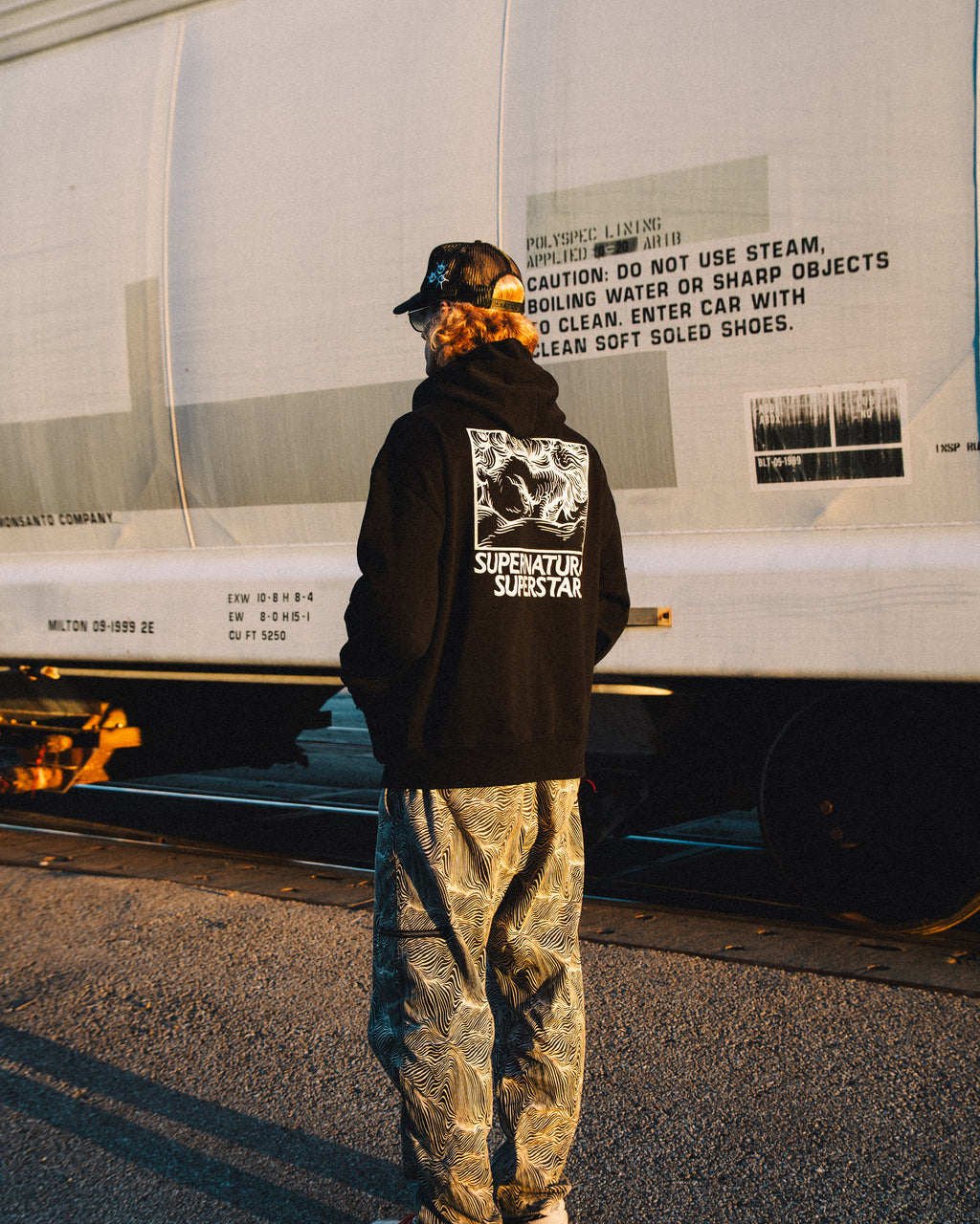 HEAVYWEIGHT GARMENT DYE HOODIE - "STOIC"